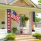 4th of July Decorations, Patriotic Decorations of Hanging American Flag Banners Porch Signs 12 x 71